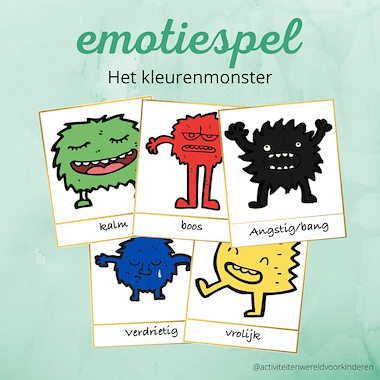 Lesmateriaal Het kleurenmonster van auteur Nanny Melissa