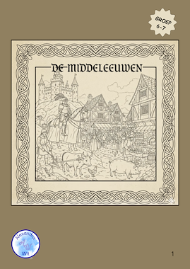 Lesmateriaal De Middeleeuwen (groep 6-8) van auteur Alexandra Wit slide 1