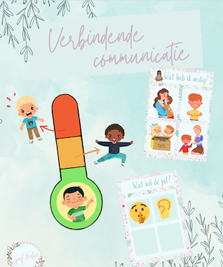 Lesmateriaal Verbindende communicatie in de kleuterklas van auteur Juf Anke