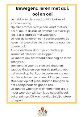 Lesmateriaal True van auteur de beweegjuf