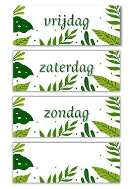 Lesmateriaal Dagritme kaarten JUNGLE van auteur Superleerkracht slide 3