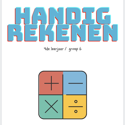 Lesmateriaal Handig rekenen 4de lj of groep 6 van auteur Juf Sumeyye
