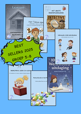 Lesmateriaal PAKKET Bestsellers 2025 Groep 5-8 (55% korting) van auteur Alexandra Wit