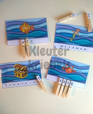 Lesmateriaal THEMABUNDEL: DIEP IN DE ZEE van auteur Kleuter Kriebels slide 3