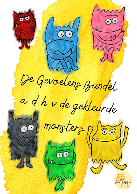 Lesmateriaal De gevoelens bundel (a.d.h.v gekleurde monsters) van auteur Juf Tessa