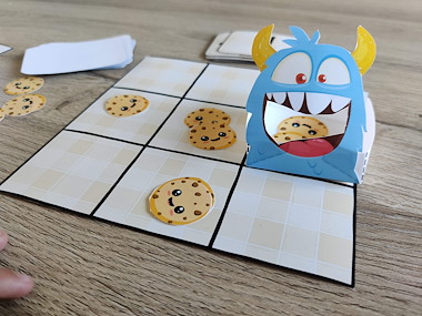 Lesmateriaal Spel: Monsters VS cookies van auteur Noallie slide 4