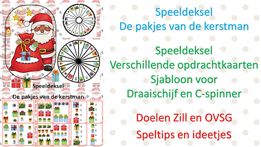Lesmateriaal digitaal speeldeksel: de pakjes van de kerstman van auteur Little Play Friends slide 4