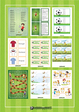 Lesmateriaal Pakket voetballen van auteur wegvanonderwijs