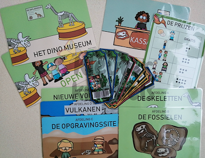 Lesmateriaal THEMABUNDEL: HET DINO MUSEUM van auteur Kleuter Kriebels slide 2