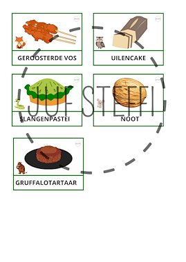 Lesmateriaal winkelhoek – De Gruffalo van auteur Juf Steffi slide 2