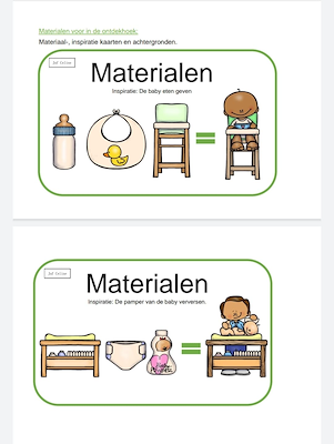 Lesmateriaal Thema: De baby van auteur Juf Celine slide 2