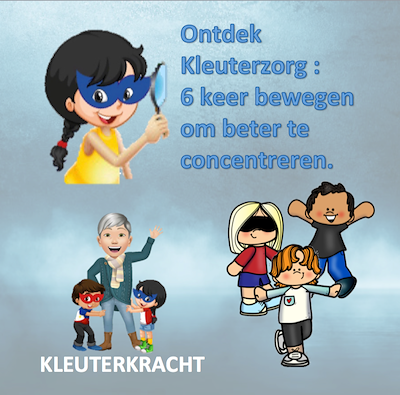 Lesmateriaal Proevertje uit het bestand 6 keer bewegen om te concentreren van auteur Kleuterkracht