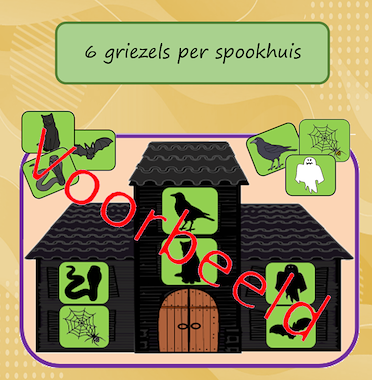 Lesmateriaal Bordspel Spookhuis van auteur Jabbedabbedoe slide 3