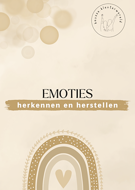 Lesmateriaal Emotiekaarten + herstelmuur van auteur knussekleuterwereld slide 1