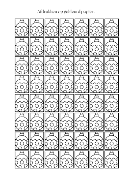 Lesmateriaal Spel: versier de kerstboom (spelen met kleurtjes) van auteur Kleuterwereld slide 3