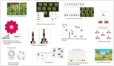 Lesmateriaal Themabundel 'Lente - tuinieren'  van auteur juf Marjolijn slide 2