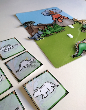 Lesmateriaal SPREKENDE MUUR: OVER DINOSAURUSSEN ENZO van auteur Kleuter Kriebels slide 4