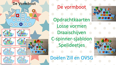 Lesmateriaal Vormboot van auteur Little Play Friends slide 2