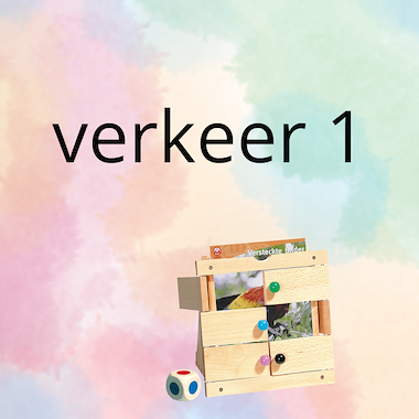 Lesmateriaal AN - het verkeer (deel 1) - spel 10: raad het plaatje van auteur Peggy Van Rompaey