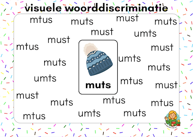 Lesmateriaal Voordeelbundel visuele discriminatie van auteur De kleuters van juf Naomi slide 4