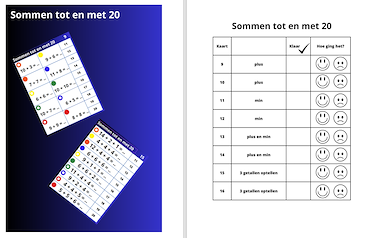Lesmateriaal Piccolo sommen t/m 10 en 20 van auteur Juf ilona