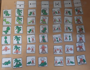 Lesmateriaal brullen bij de dino's van auteur katrotje slide 2