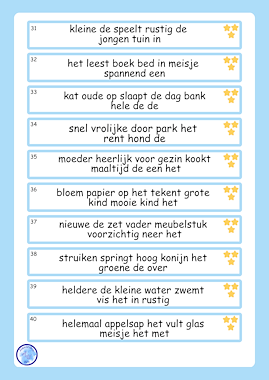 Lesmateriaal Zin in orde?! (groep 4-6) van auteur Alexandra Wit slide 3