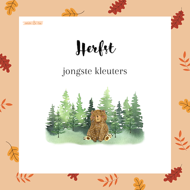 Lesmateriaal Herfst - uitbreiding JONGSTE kleuters van auteur MiaenCo slide 1
