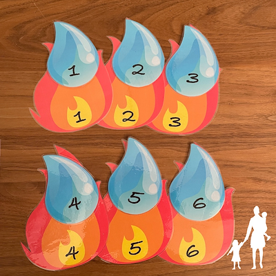 Lesmateriaal Thema brandweer - Zoek de brand PEUTERS van auteur Nanny Melissa slide 2