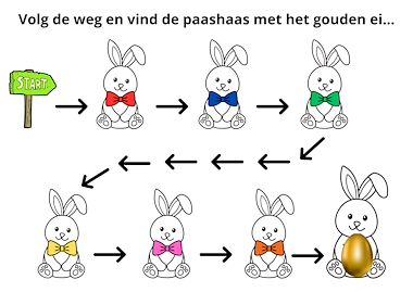 Paasspeurtocht kleuters