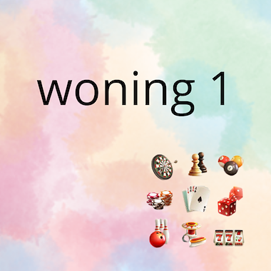 Lesmateriaal AN - mijn woning (deel 1) - spelpakket van auteur Peggy Van Rompaey