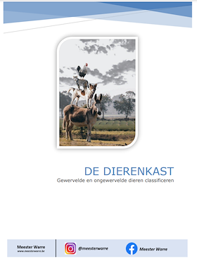Lesmateriaal Hoekenwerk - de dierenkast van auteur Meester Warre
