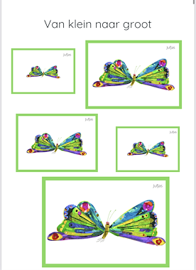 Lesmateriaal Bundel Rupsje nooitgenoeg van auteur Jufjas slide 2