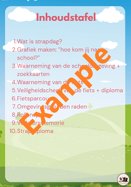Lesmateriaal 🚲✨ Educatieve bundel – Strapdag met kleuters ✨🚶‍♀️ van auteur FilouFinds slide 3