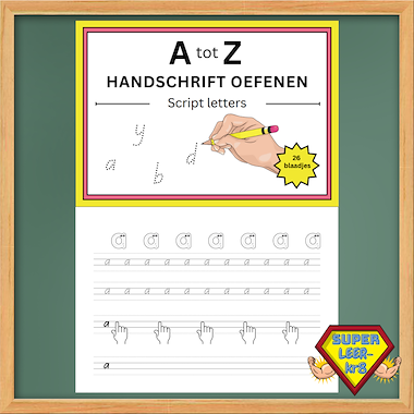 Lesmateriaal Bundle Deal SCRIPT + HOOFDLETTERS van auteur Superleerkracht slide 3