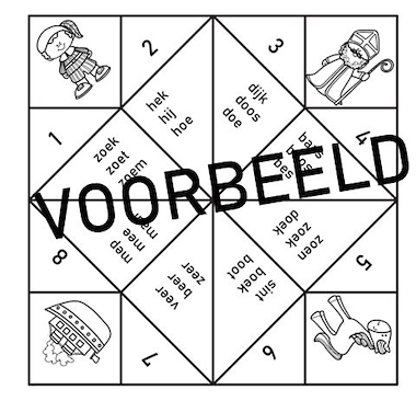 Lesmateriaal Sinterklaas speurtocht en extra spellen groep 3 van auteur juf tallie slide 4