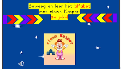 Lesmateriaal Leer het alfabet met Kasper van A tot L van auteur Gratis leuke leesboekjes slide 1