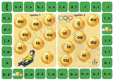 Lesmateriaal Spelborden bingo voor 2 Olympische Spelen van auteur de beweegjuf slide 4