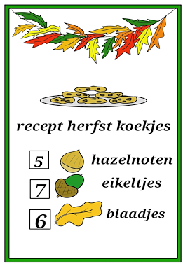 Lesmateriaal Herfst recepten.  van auteur Juf Monique slide 3