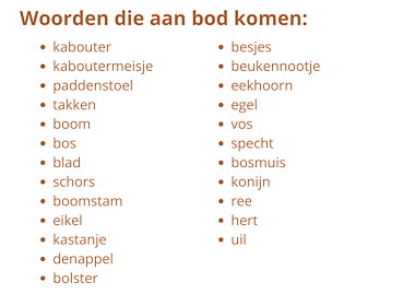 Lesmateriaal Woordkaarten en memory herfst 3 lettertypes van auteur Tine Bols slide 3