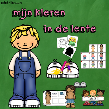 Lesmateriaal mijn kleren in de lente van auteur katrotje