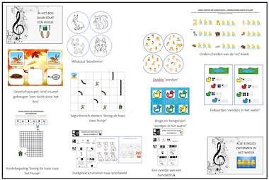 Lesmateriaal Themabundel 'Creatief met kinderliedjes'  van auteur juf Marjolijn slide 3