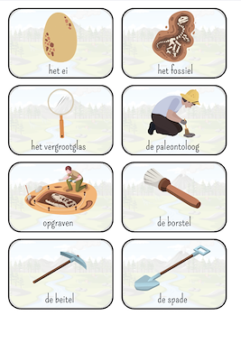 Lesmateriaal DINOSAURUSSEN legspel letters schubben  van auteur juf Tinne slide 3