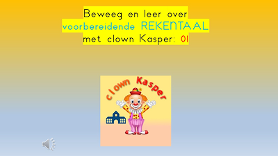 Lesmateriaal Rekentaal met Kasper 01 van auteur Gratis leuke leesboekjes slide 1