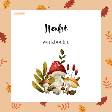 Lesmateriaal Werkboekje Herfst  van auteur MiaenCo slide 1