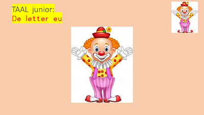 Lesmateriaal Taal junior: ontdek de letter eu van auteur Gratis leuke leesboekjes slide 1