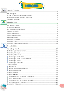 Lesmateriaal Werken met Google Search, Drive, Docs, Slides en Gmail van auteur JufFanny slide 2