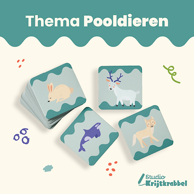 Lesmateriaal Memory bundel Winter, Kerst & Pooldieren | Memory spellen van auteur Studio Krijtkrabbel slide 4