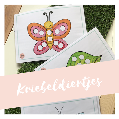 Lesmateriaal Kriebeldiertjes uitbreiding JONGSTE KLEUTERS van auteur MiaenCo slide 3