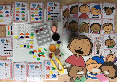 Lesmateriaal ziek zijn - opdrachtkaarten pillen-mix van auteur Little Play Friends slide 4